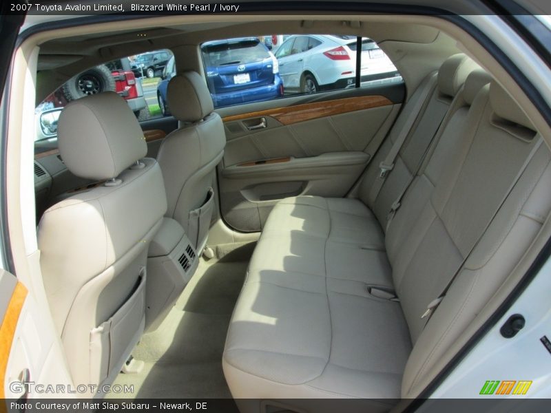 Blizzard White Pearl / Ivory 2007 Toyota Avalon Limited