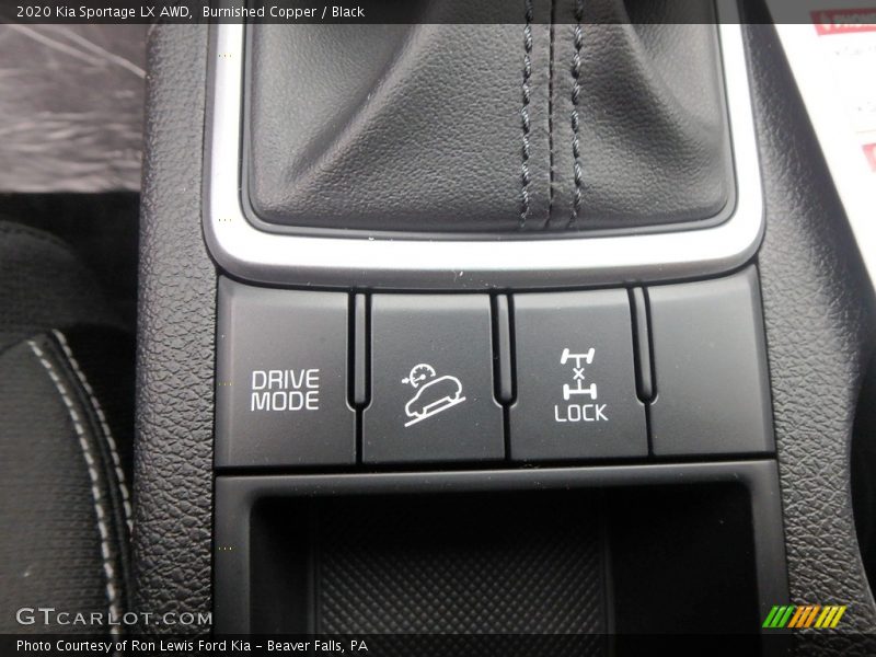 Controls of 2020 Sportage LX AWD