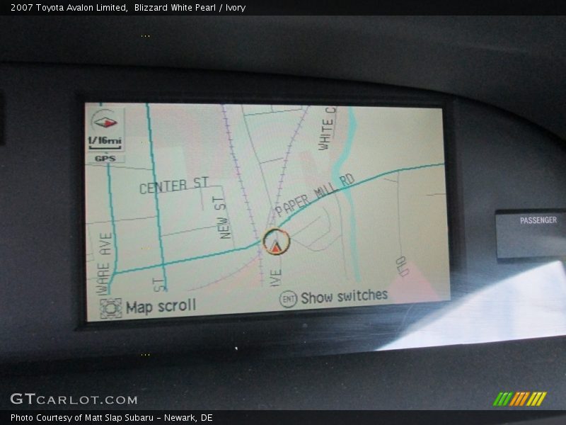 Blizzard White Pearl / Ivory 2007 Toyota Avalon Limited