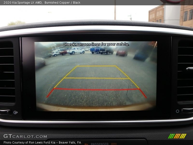 Burnished Copper / Black 2020 Kia Sportage LX AWD