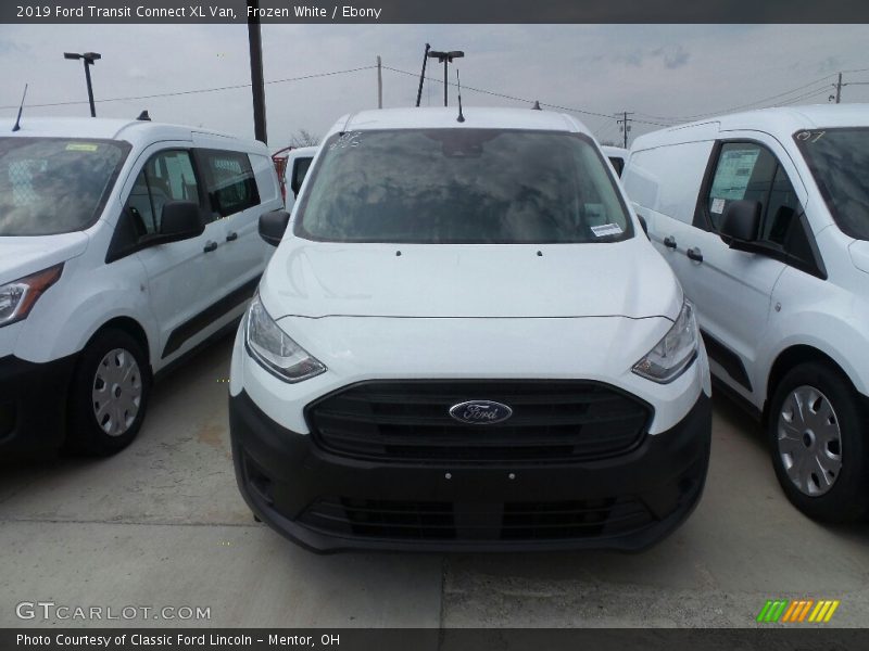 Frozen White / Ebony 2019 Ford Transit Connect XL Van