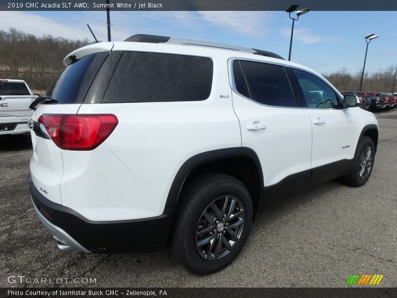 Summit White / Jet Black 2019 GMC Acadia SLT AWD