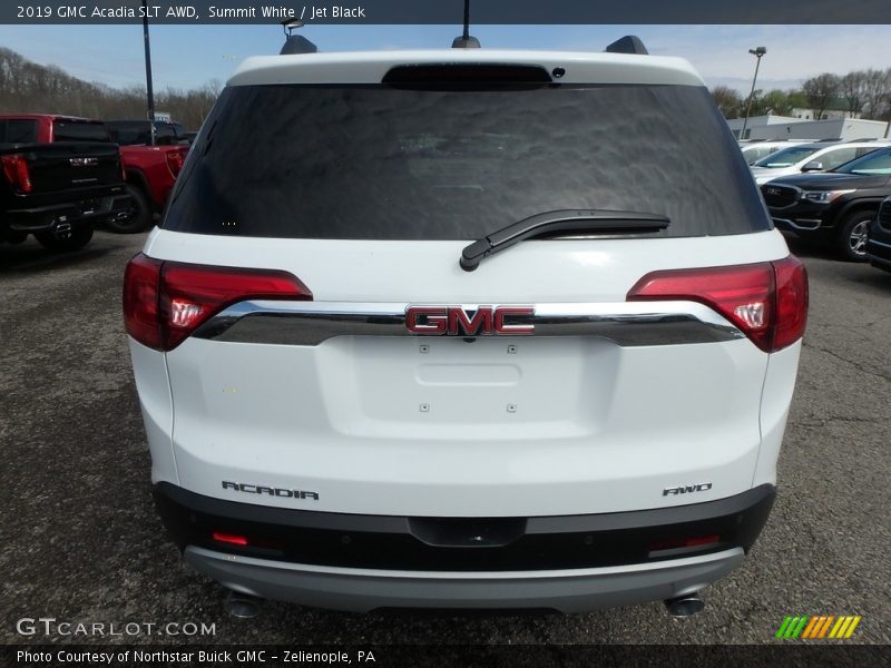 Summit White / Jet Black 2019 GMC Acadia SLT AWD