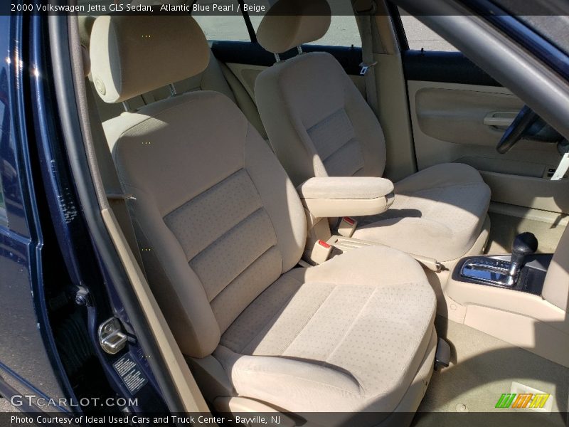 Atlantic Blue Pearl / Beige 2000 Volkswagen Jetta GLS Sedan