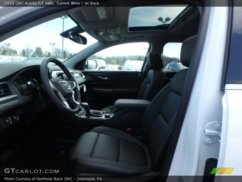 Summit White / Jet Black 2019 GMC Acadia SLT AWD