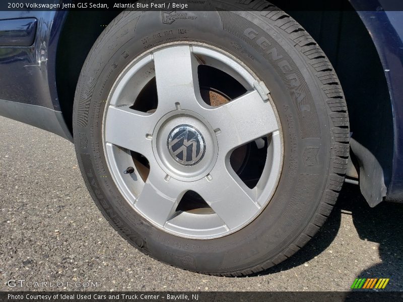 Atlantic Blue Pearl / Beige 2000 Volkswagen Jetta GLS Sedan