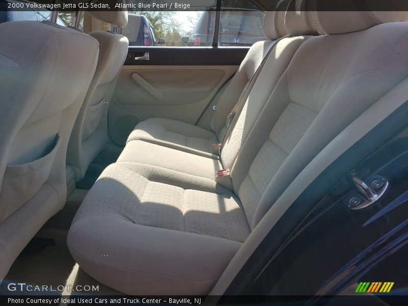 Atlantic Blue Pearl / Beige 2000 Volkswagen Jetta GLS Sedan