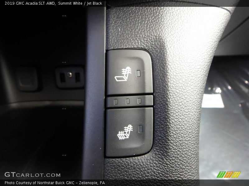 Summit White / Jet Black 2019 GMC Acadia SLT AWD