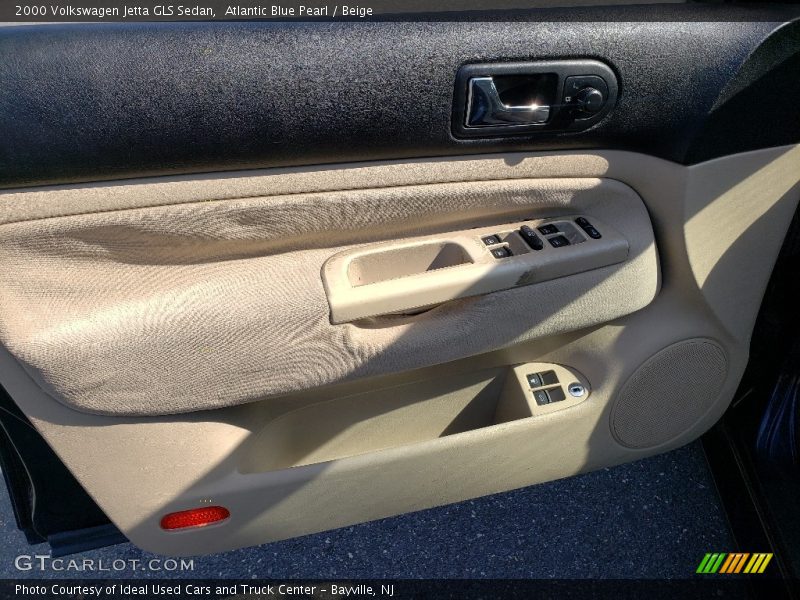 Atlantic Blue Pearl / Beige 2000 Volkswagen Jetta GLS Sedan