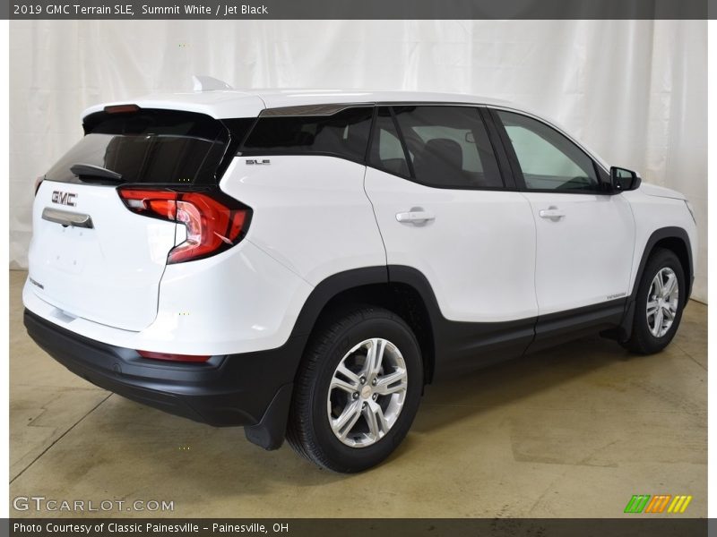 Summit White / Jet Black 2019 GMC Terrain SLE