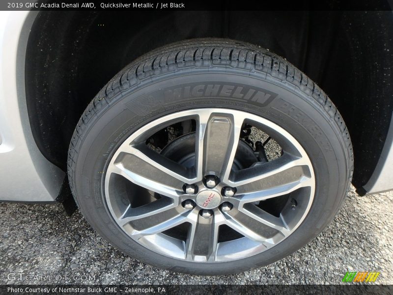 Quicksilver Metallic / Jet Black 2019 GMC Acadia Denali AWD