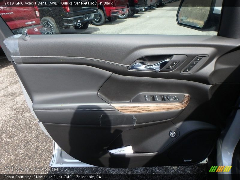 Quicksilver Metallic / Jet Black 2019 GMC Acadia Denali AWD