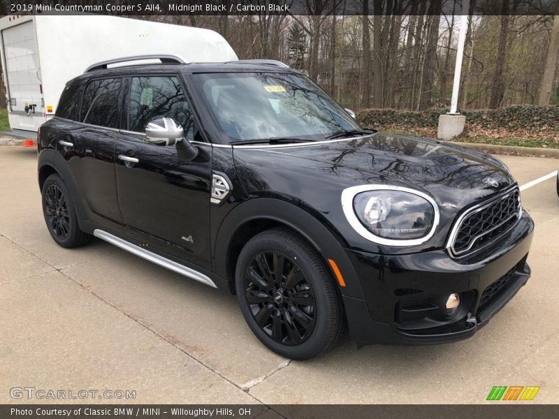 Midnight Black / Carbon Black 2019 Mini Countryman Cooper S All4