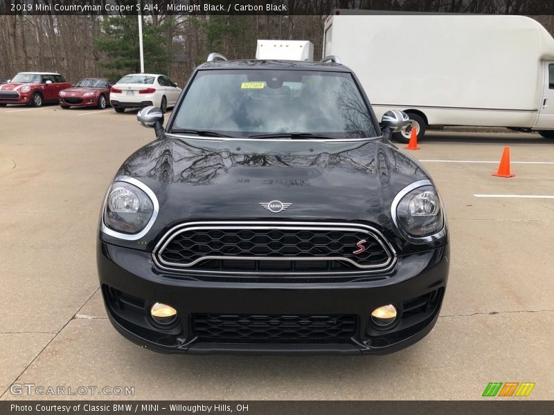 Midnight Black / Carbon Black 2019 Mini Countryman Cooper S All4