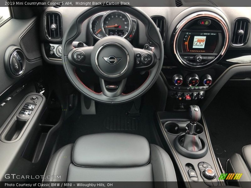 Midnight Black / Carbon Black 2019 Mini Countryman Cooper S All4