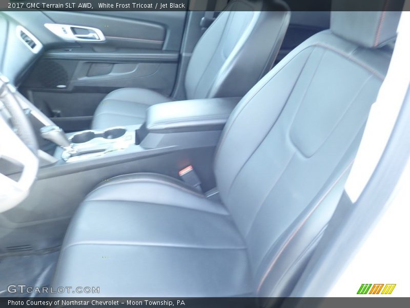 White Frost Tricoat / Jet Black 2017 GMC Terrain SLT AWD