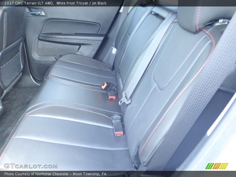 White Frost Tricoat / Jet Black 2017 GMC Terrain SLT AWD