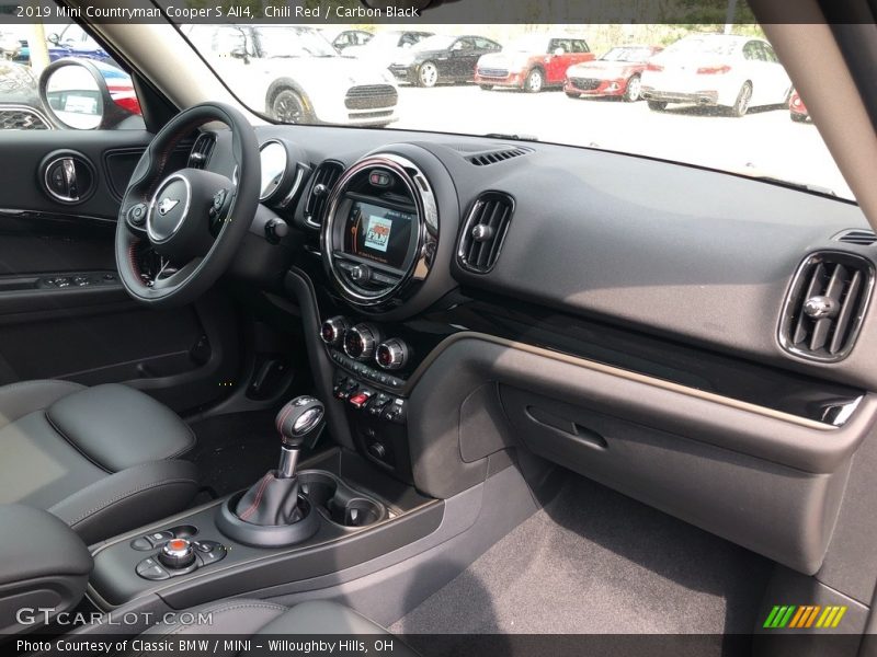Chili Red / Carbon Black 2019 Mini Countryman Cooper S All4