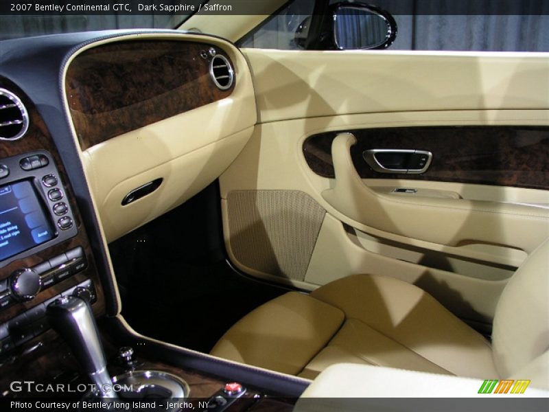 Dark Sapphire / Saffron 2007 Bentley Continental GTC