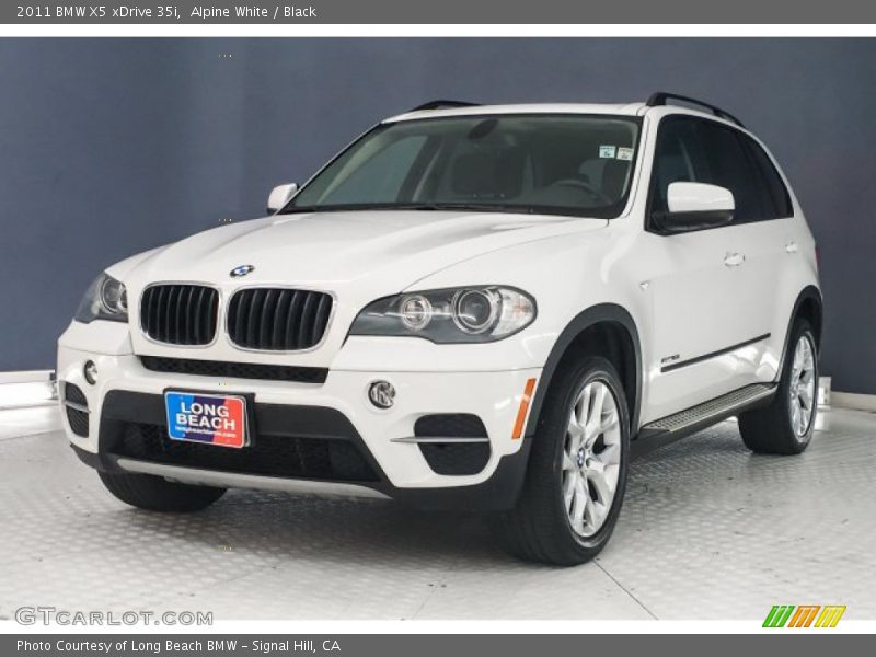 Alpine White / Black 2011 BMW X5 xDrive 35i