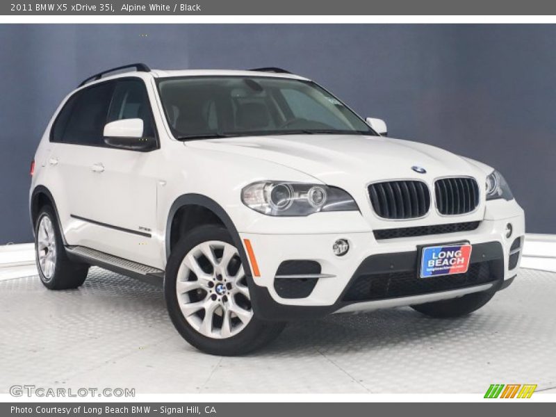 Alpine White / Black 2011 BMW X5 xDrive 35i