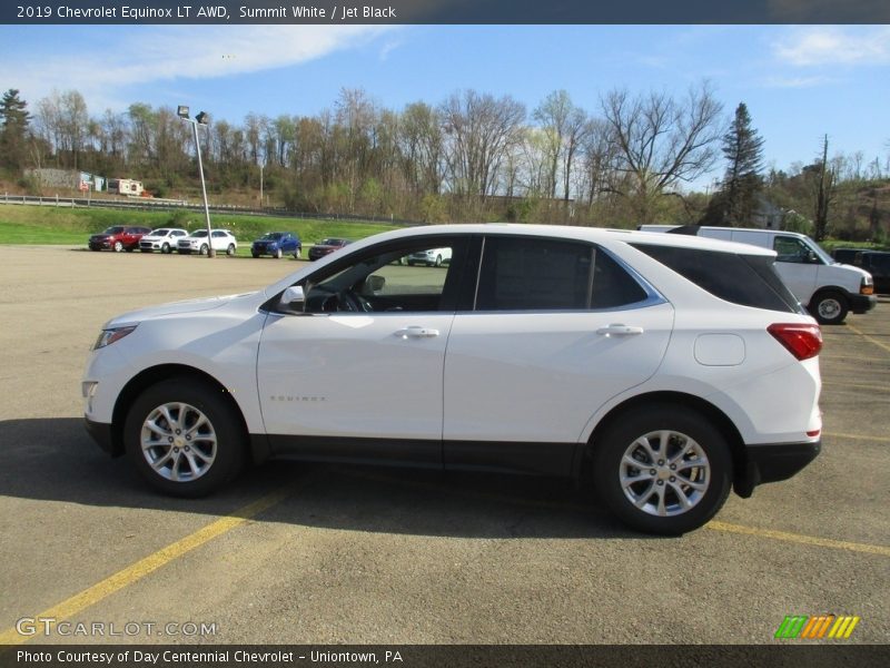Summit White / Jet Black 2019 Chevrolet Equinox LT AWD