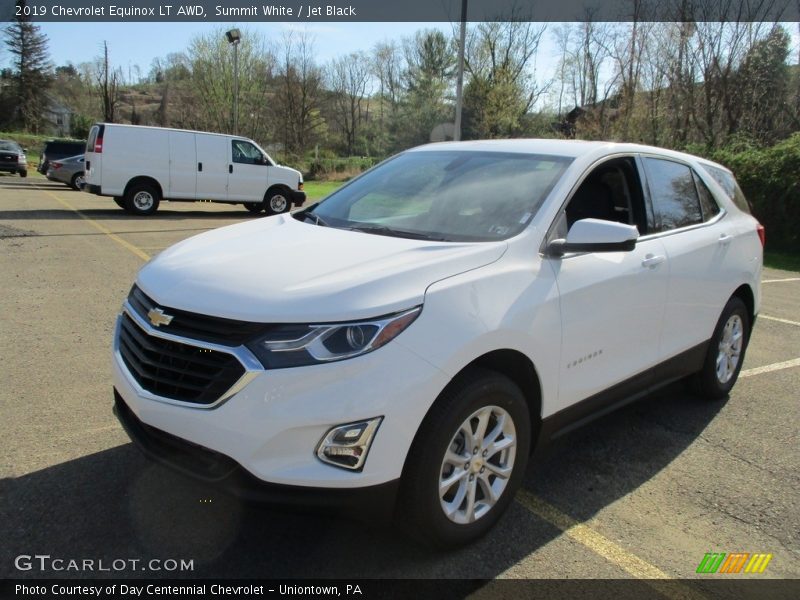 Summit White / Jet Black 2019 Chevrolet Equinox LT AWD