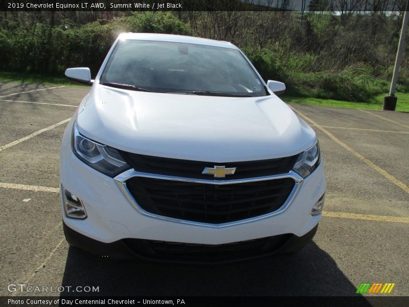 Summit White / Jet Black 2019 Chevrolet Equinox LT AWD