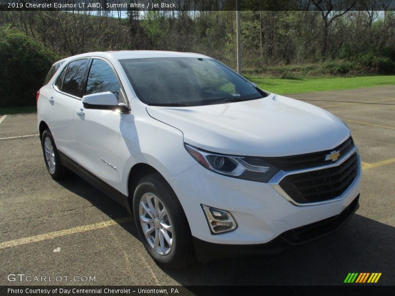 Summit White / Jet Black 2019 Chevrolet Equinox LT AWD
