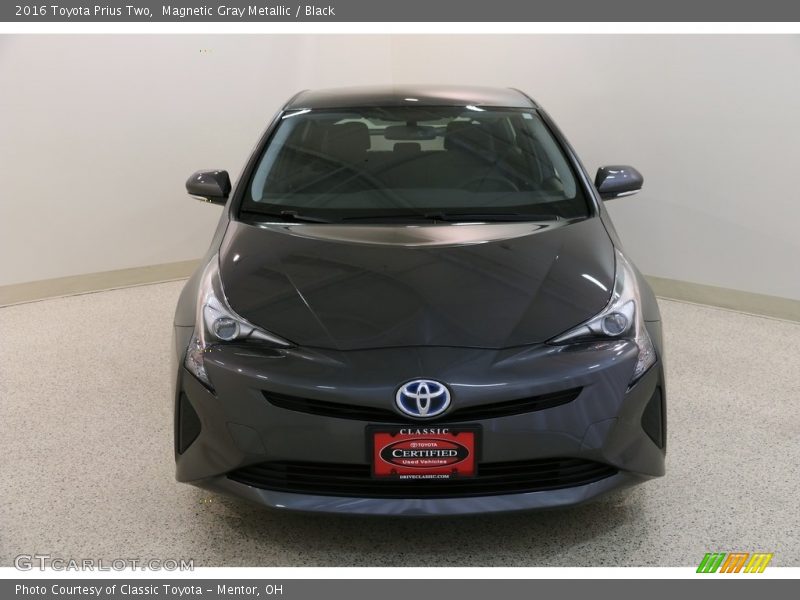 Magnetic Gray Metallic / Black 2016 Toyota Prius Two