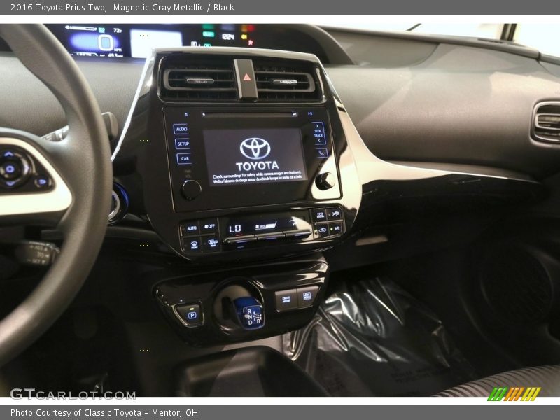 Magnetic Gray Metallic / Black 2016 Toyota Prius Two