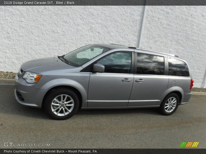 Billet / Black 2018 Dodge Grand Caravan SXT