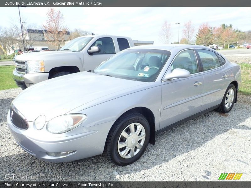 Glacier Blue Metallic / Gray 2006 Buick LaCrosse CX