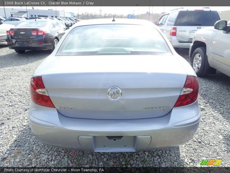 Glacier Blue Metallic / Gray 2006 Buick LaCrosse CX