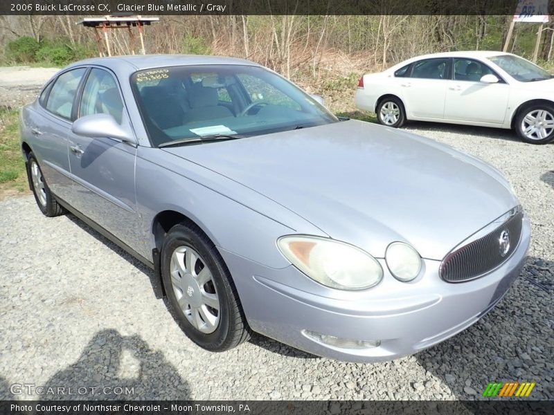 Glacier Blue Metallic / Gray 2006 Buick LaCrosse CX