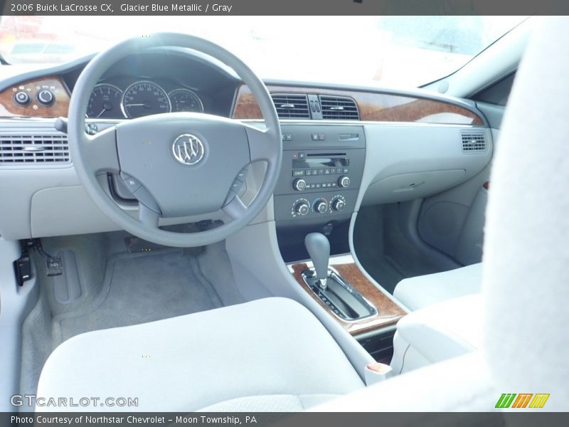 Glacier Blue Metallic / Gray 2006 Buick LaCrosse CX