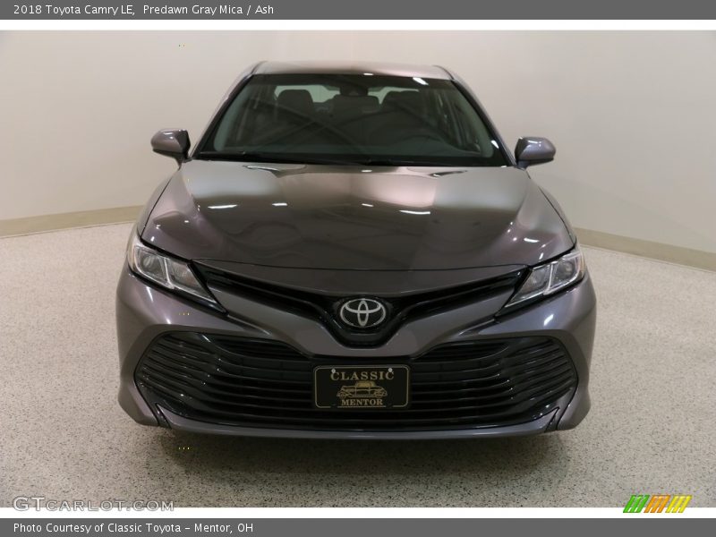 Predawn Gray Mica / Ash 2018 Toyota Camry LE