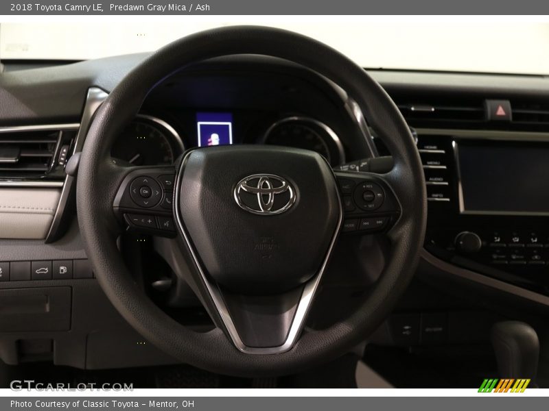 Predawn Gray Mica / Ash 2018 Toyota Camry LE