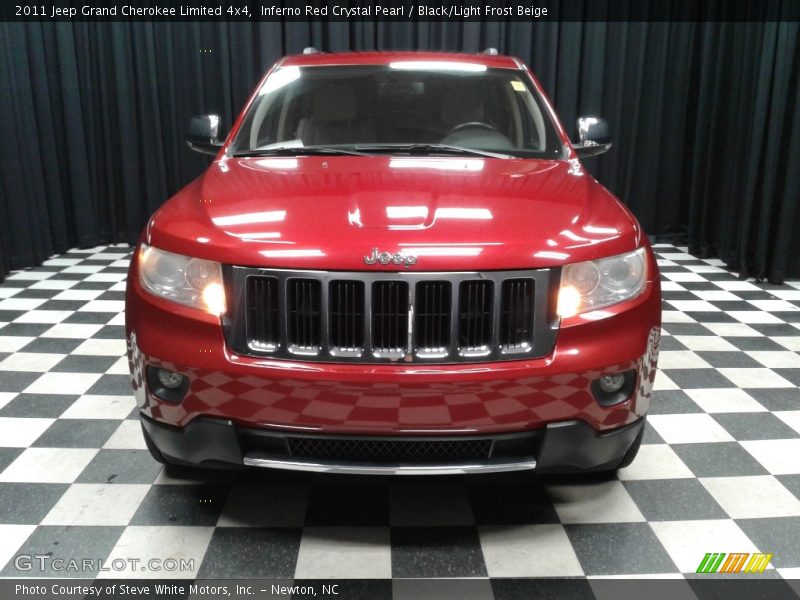Inferno Red Crystal Pearl / Black/Light Frost Beige 2011 Jeep Grand Cherokee Limited 4x4