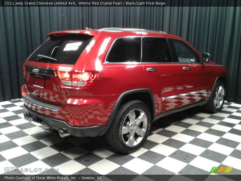 Inferno Red Crystal Pearl / Black/Light Frost Beige 2011 Jeep Grand Cherokee Limited 4x4