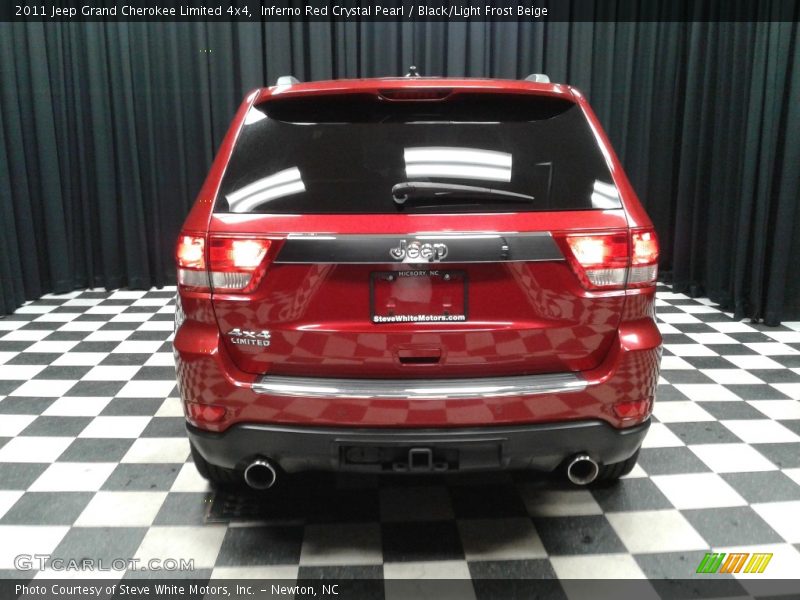 Inferno Red Crystal Pearl / Black/Light Frost Beige 2011 Jeep Grand Cherokee Limited 4x4