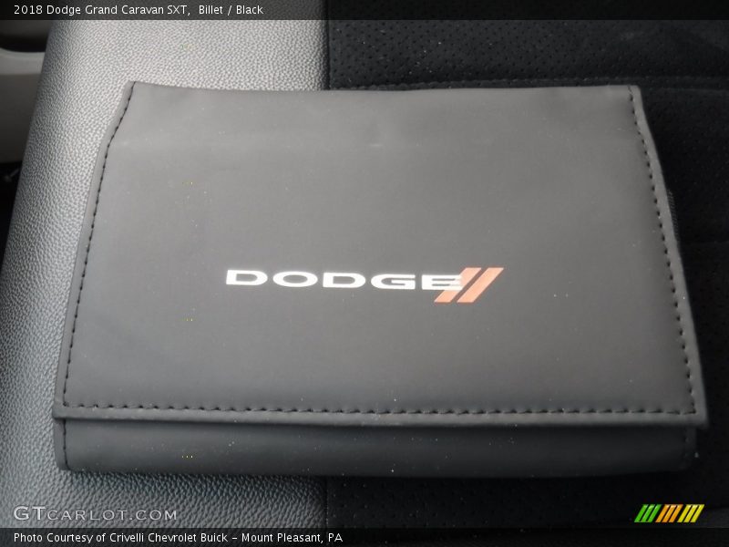 Billet / Black 2018 Dodge Grand Caravan SXT