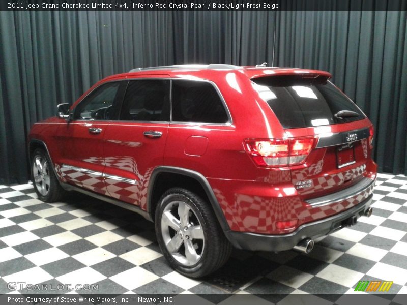 Inferno Red Crystal Pearl / Black/Light Frost Beige 2011 Jeep Grand Cherokee Limited 4x4