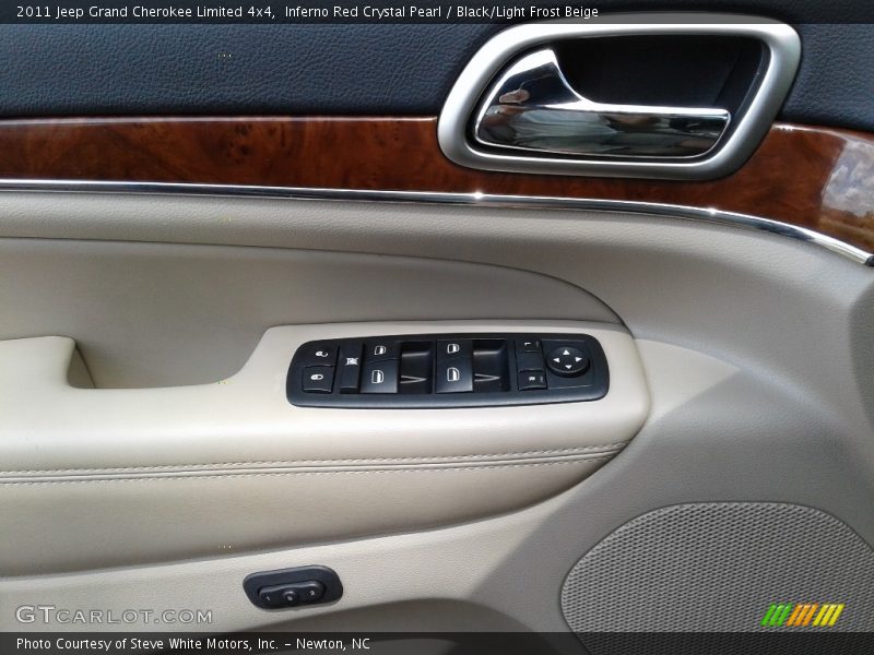 Inferno Red Crystal Pearl / Black/Light Frost Beige 2011 Jeep Grand Cherokee Limited 4x4