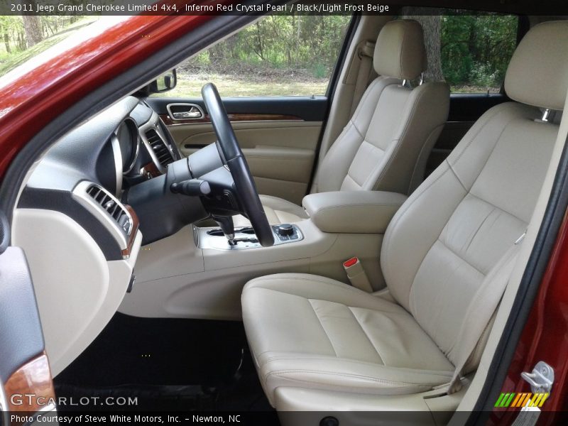 Inferno Red Crystal Pearl / Black/Light Frost Beige 2011 Jeep Grand Cherokee Limited 4x4