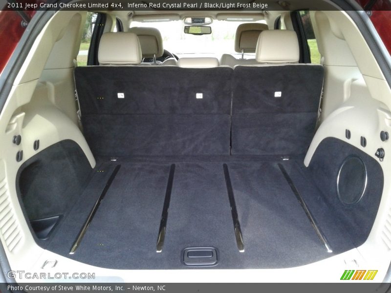 Inferno Red Crystal Pearl / Black/Light Frost Beige 2011 Jeep Grand Cherokee Limited 4x4