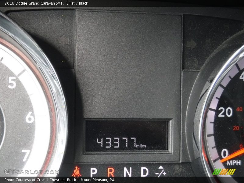 Billet / Black 2018 Dodge Grand Caravan SXT