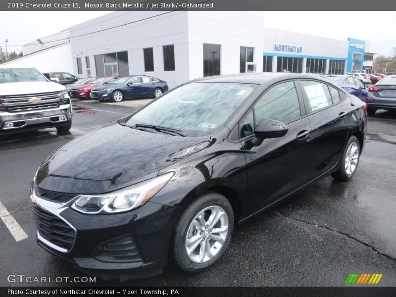 Mosaic Black Metallic / Jet Black/­Galvanized 2019 Chevrolet Cruze LS