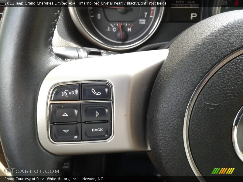Inferno Red Crystal Pearl / Black/Light Frost Beige 2011 Jeep Grand Cherokee Limited 4x4