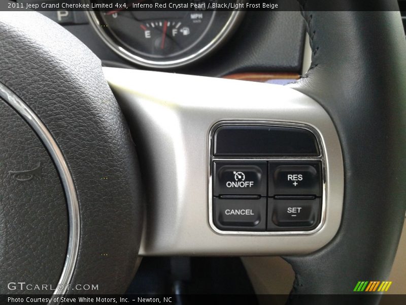 Inferno Red Crystal Pearl / Black/Light Frost Beige 2011 Jeep Grand Cherokee Limited 4x4